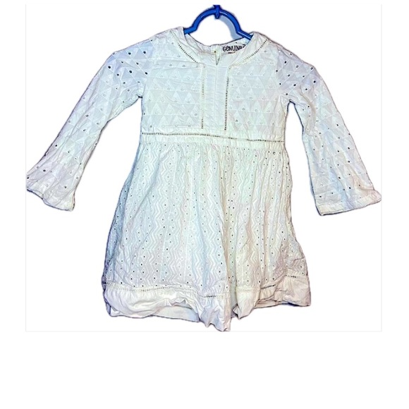 OshKosh B'gosh Other - Osh KoshBeautiful Long sleeve eyelet Dress with button back. Lined. White.5T